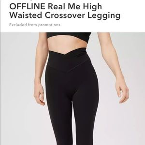 Aerie offline crossover leggings